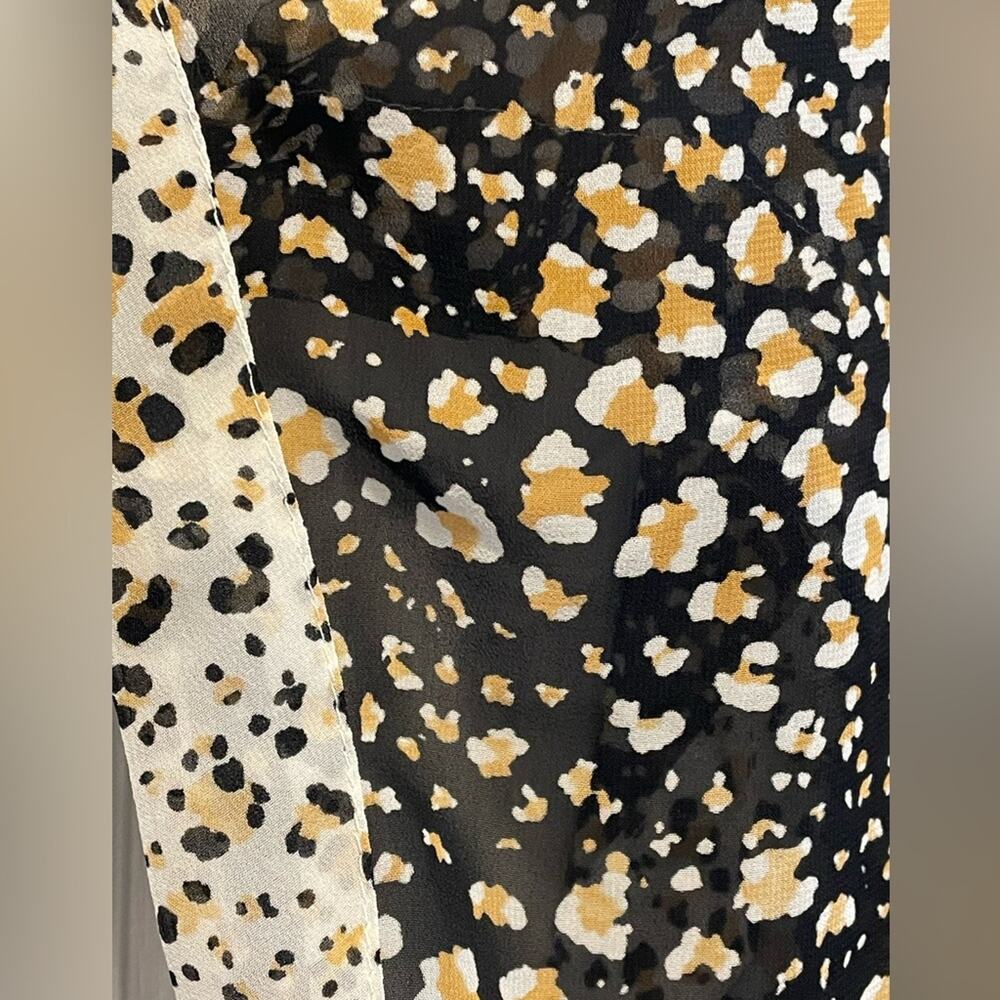 Victoria's Secret Sheer Leopard Print Swimwear Cover-up OS NEW - Picture 3 of 5